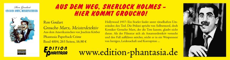 Hollywood 1937: Der Polizeireporter Frank Denby h&auml;ngt seinen Job an den Nagel und arbeitet fortan als Drehbuchautor. In dieser Eigenschaft schreibt er eine Rundfunkserie mit dem Titel Groucho Marx, Meisterdetektiv, in der der bekannte Filmkomiker � ganz im Stil seiner Filmrollen � einen anarchischen Privatschn&uuml;ffler verk&ouml;rpert.